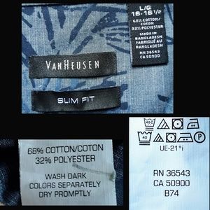 van heusen rn 36543 ca 50900